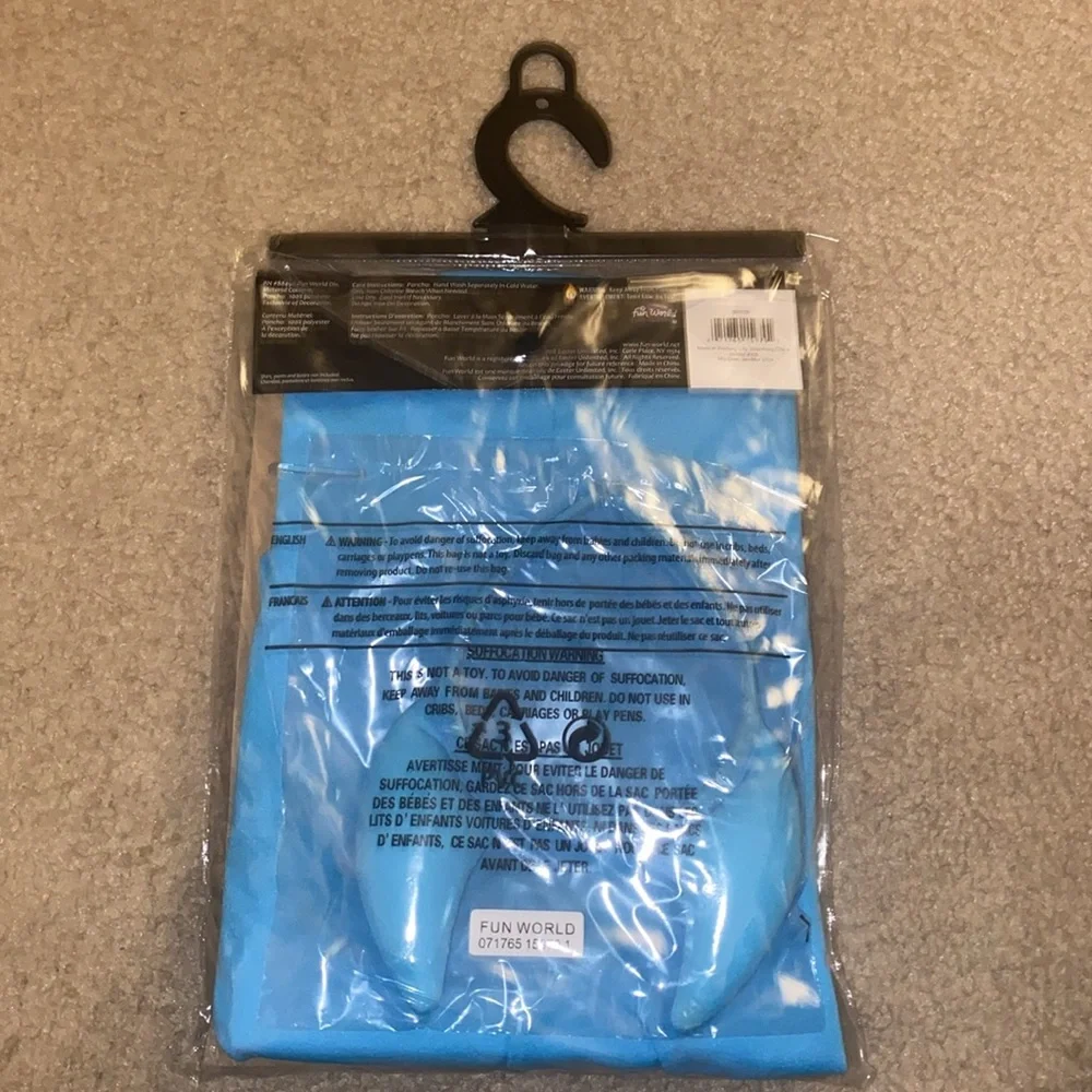 Monster Poncho & Horns Costume